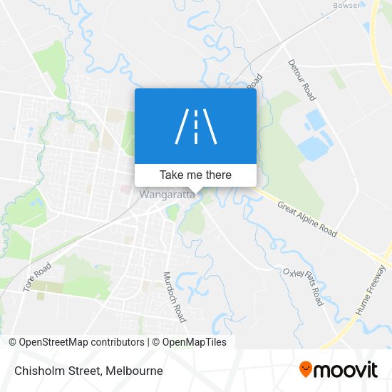 Chisholm Street map