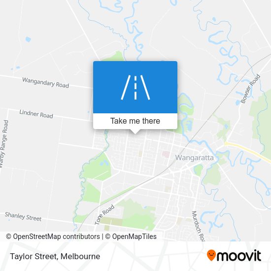 Taylor Street map