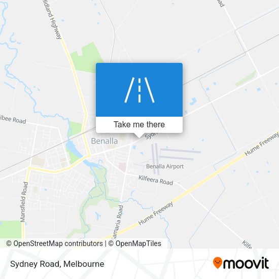 Sydney Road map