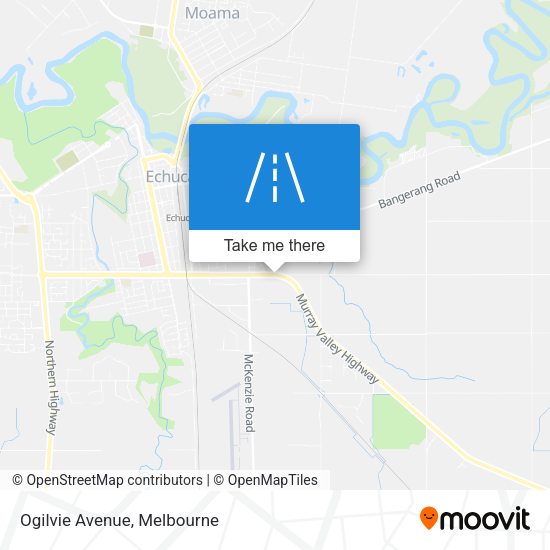 Ogilvie Avenue map