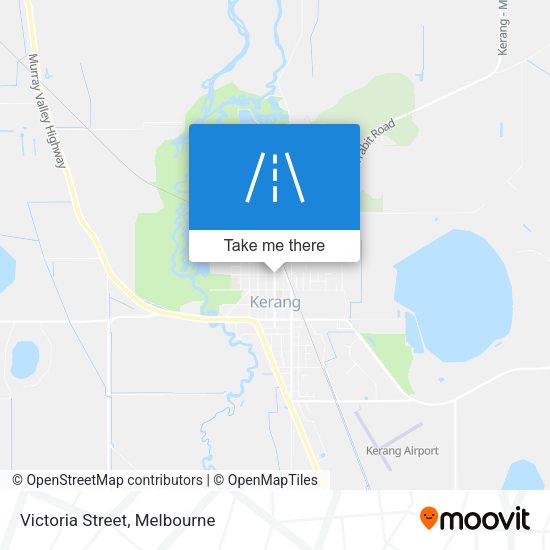 Victoria Street map