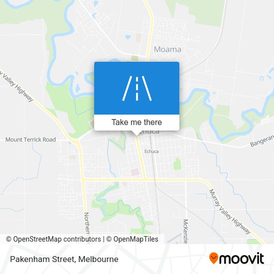 Pakenham Street map