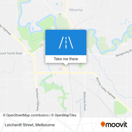 Leichardt Street map