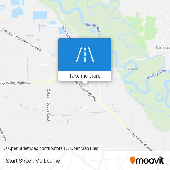 Sturt Street map