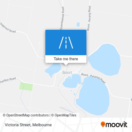 Victoria Street map