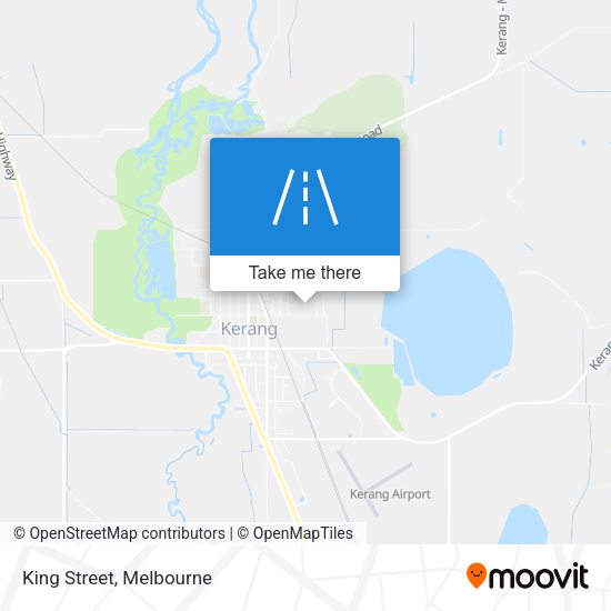 King Street map