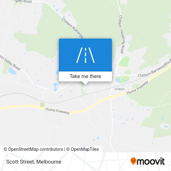 Scott Street map