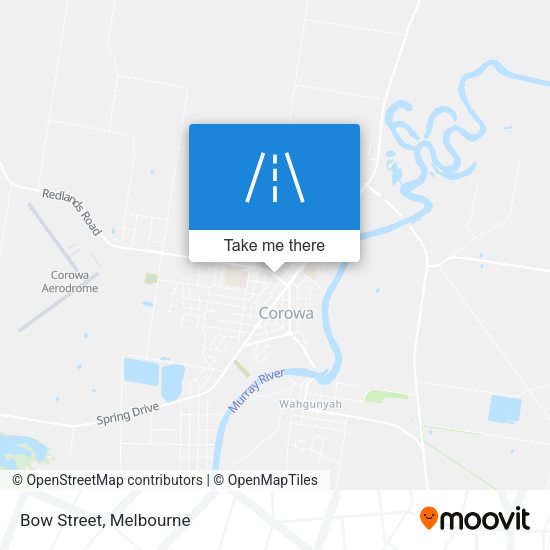 Bow Street map