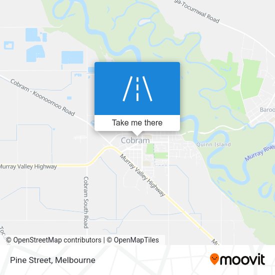Pine Street map