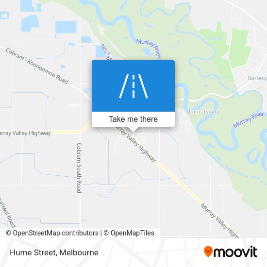 Hume Street map