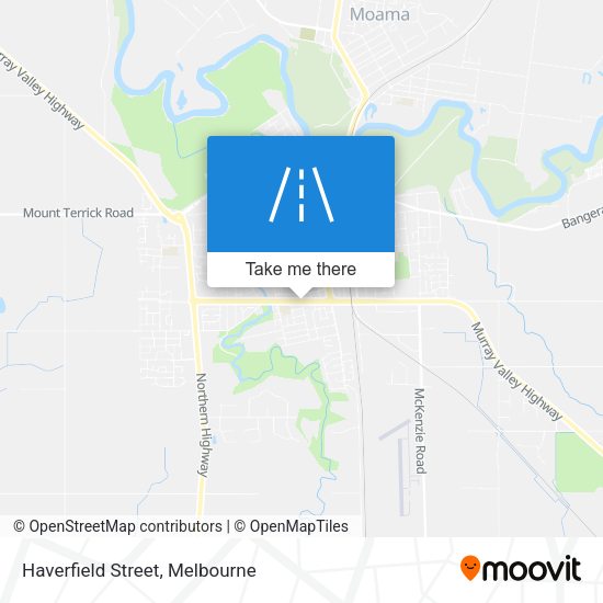 Haverfield Street map