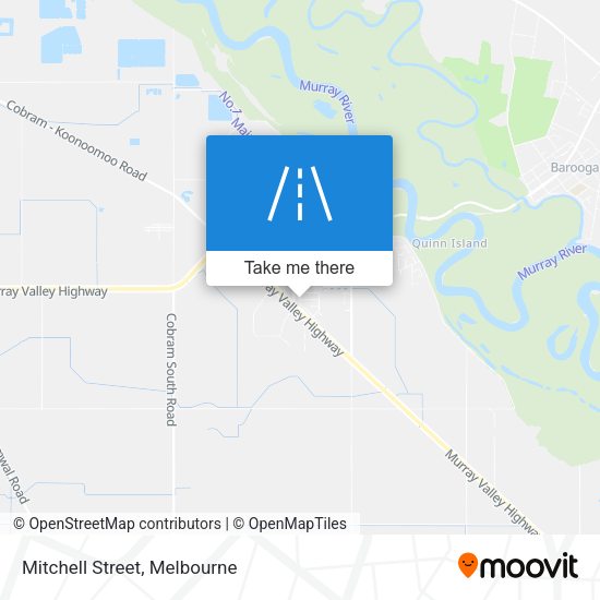 Mitchell Street map