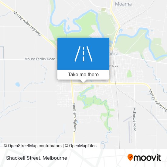 Shackell Street map