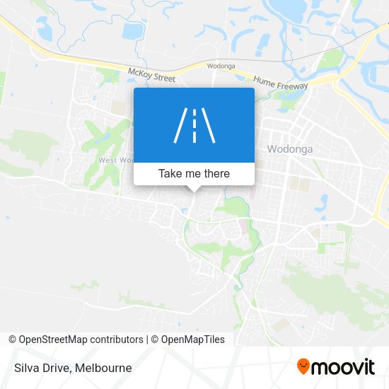 Silva Drive map