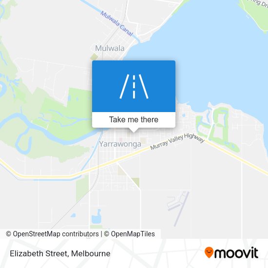 Elizabeth Street map