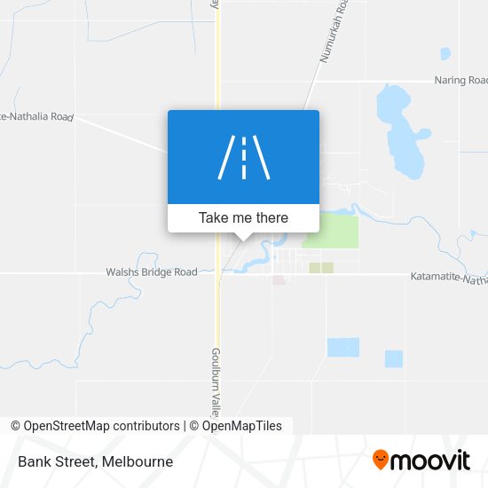 Bank Street map