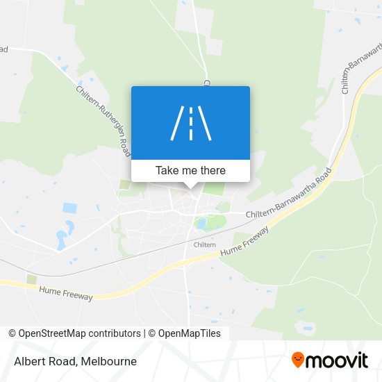 Albert Road map