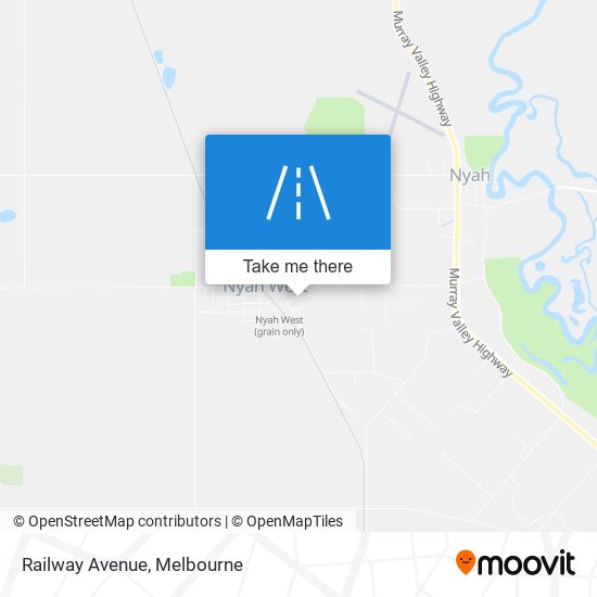 Railway Avenue map