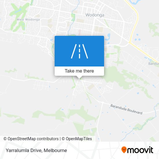Yarralumla Drive map