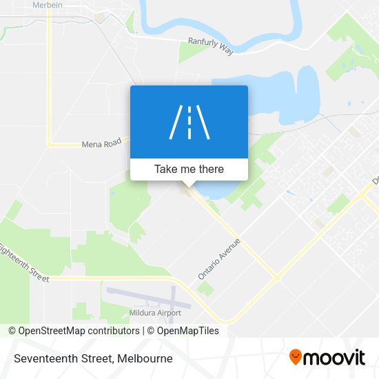 Seventeenth Street map