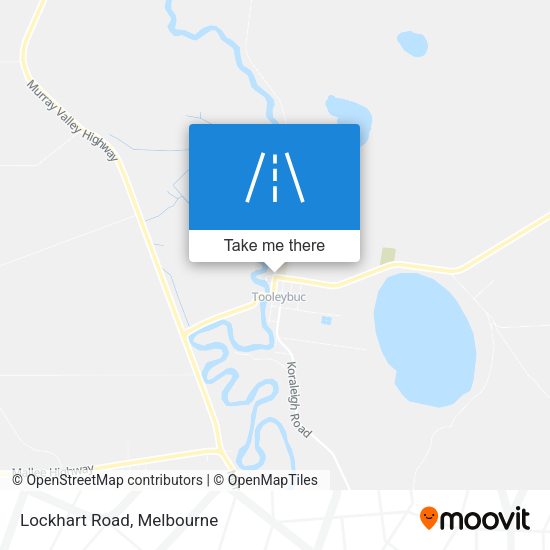 Lockhart Road map