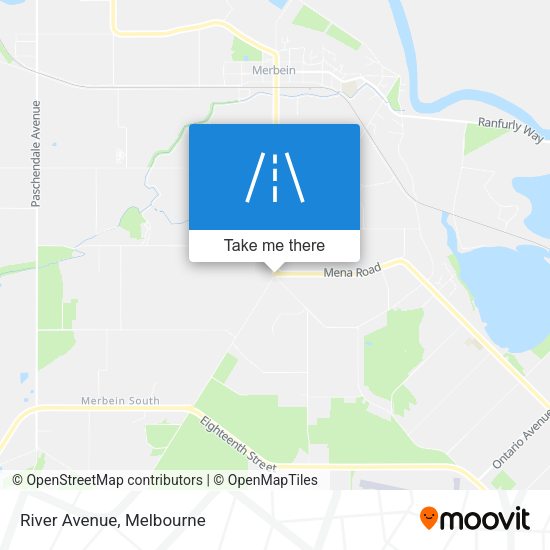 River Avenue map