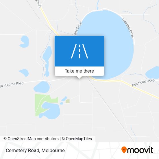 Cemetery Road map