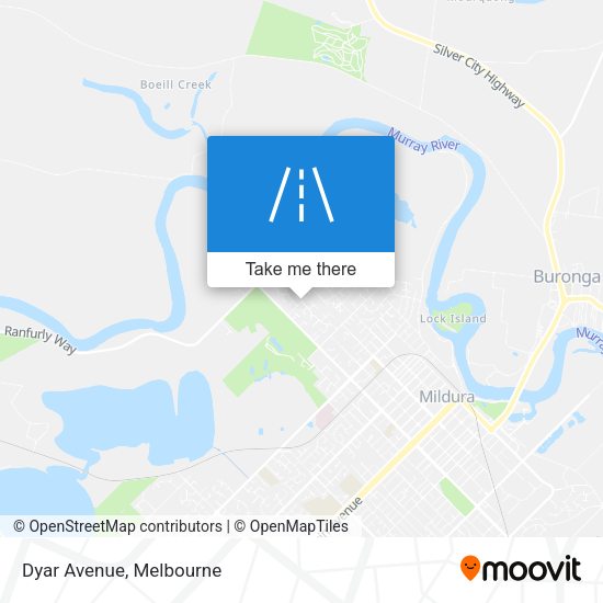 Dyar Avenue map