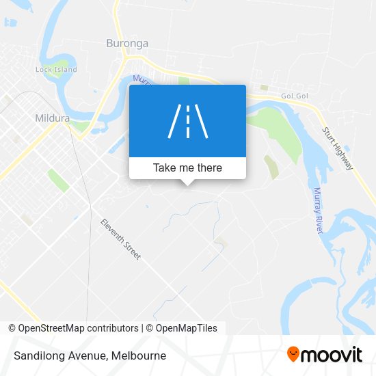 Sandilong Avenue map