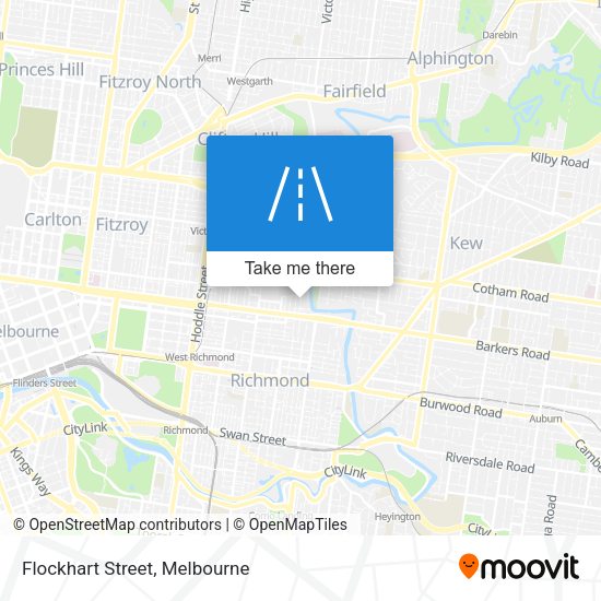 Flockhart Street map