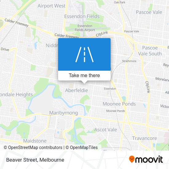 Beaver Street map