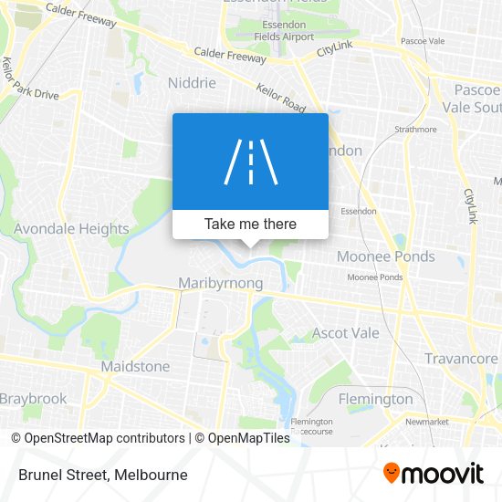 Brunel Street map