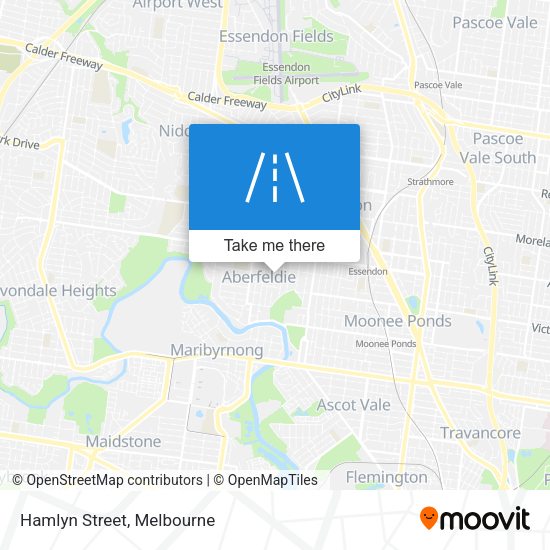 Hamlyn Street map