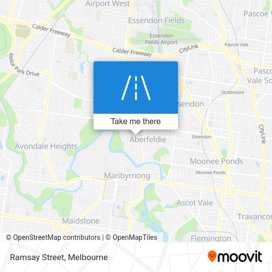 Ramsay Street map
