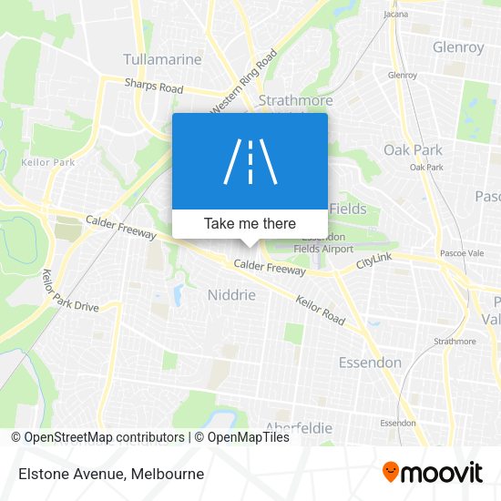 Elstone Avenue map