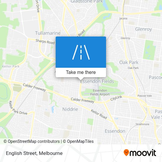 English Street map