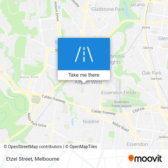 Etzel Street map