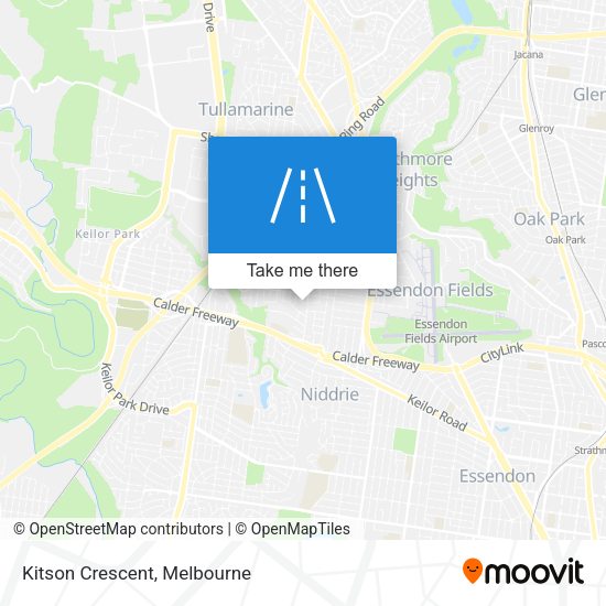 Kitson Crescent map