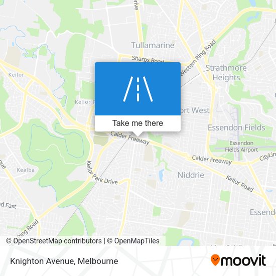 Knighton Avenue map