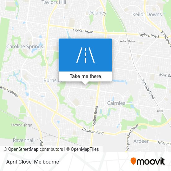 April Close map