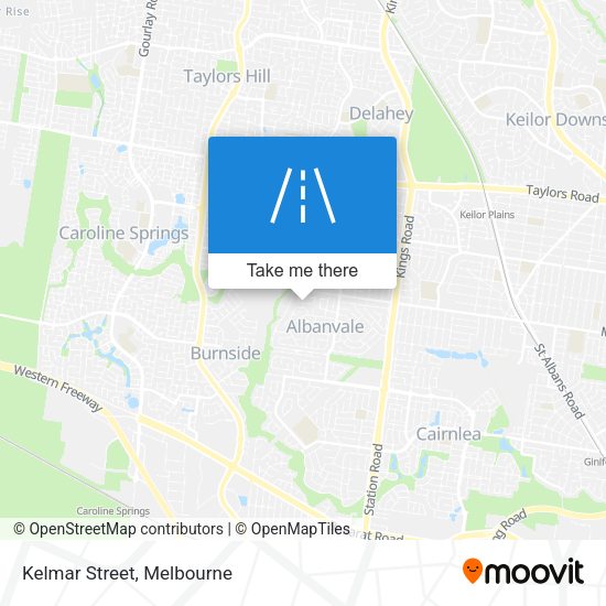 Kelmar Street map