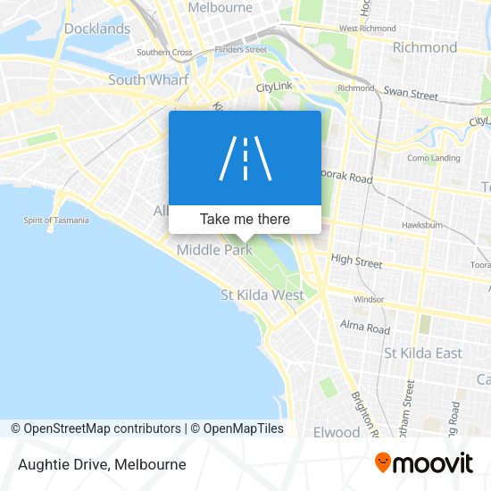 Aughtie Drive map