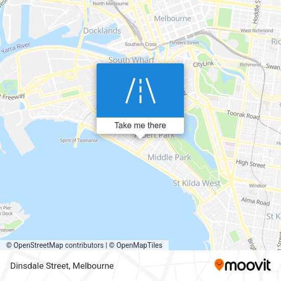 Dinsdale Street map