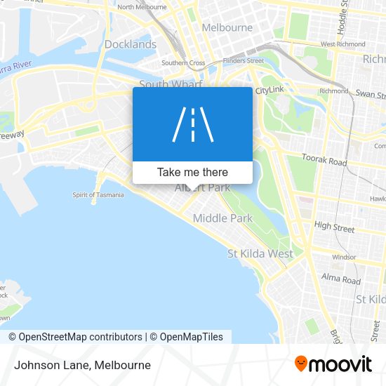 Johnson Lane map