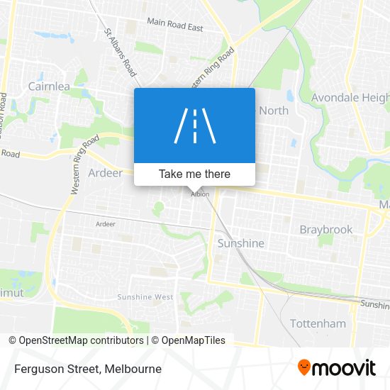 Ferguson Street map