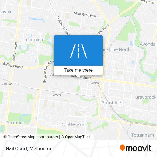 Gail Court map