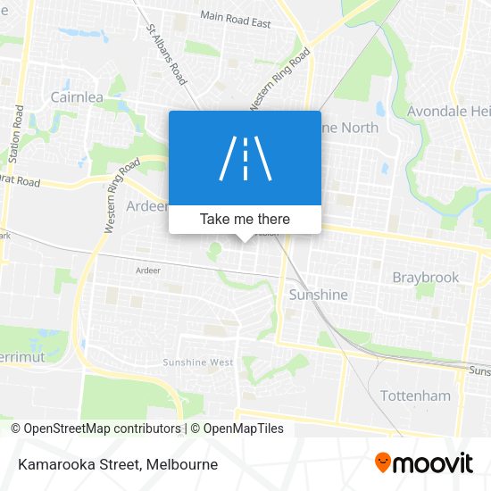 Kamarooka Street map