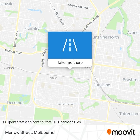 Merlow Street map