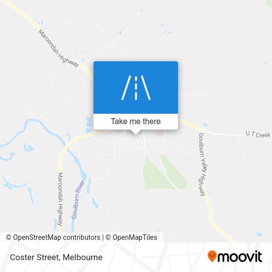 Coster Street map