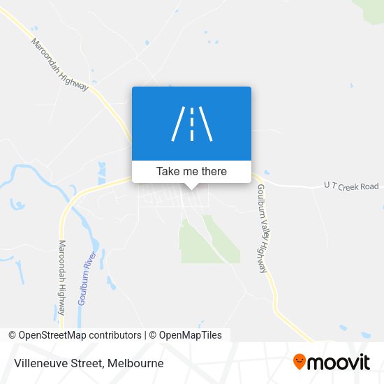 Villeneuve Street map